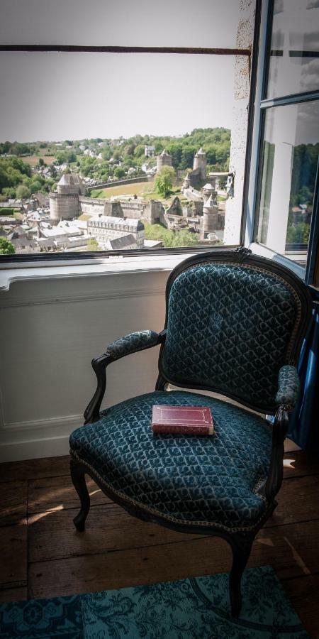 Hotel Particulier Le Mercier De Montigny -Une Nuit Sur Les Remparts- Fougeres Bagian luar foto